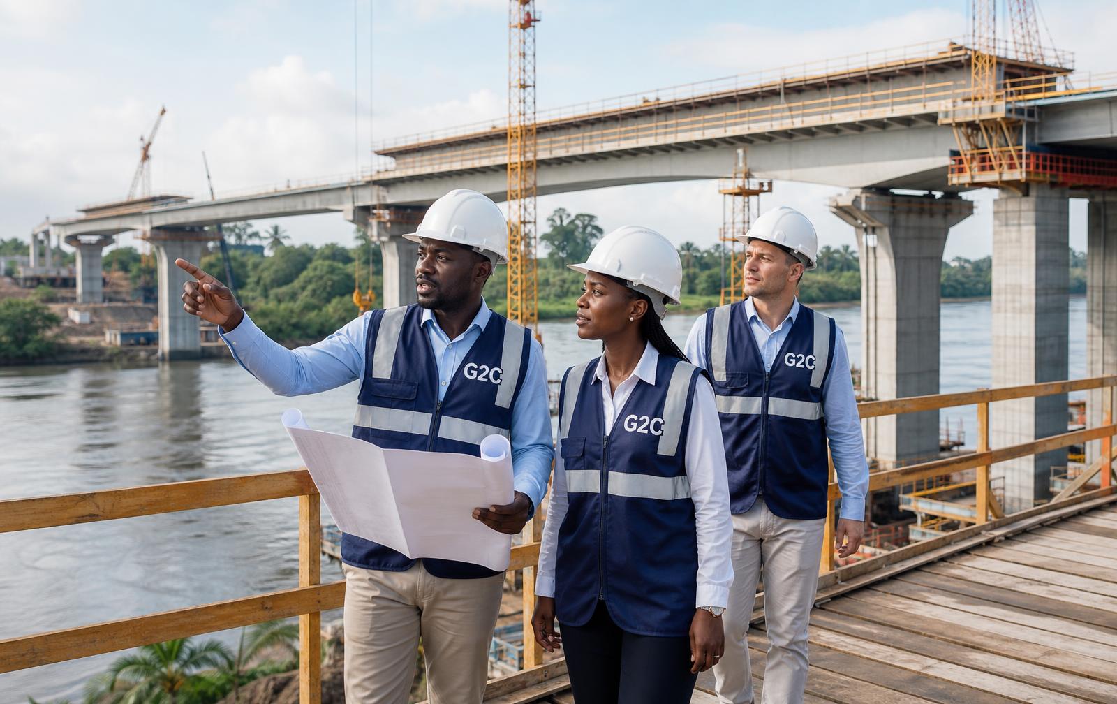 Ouvrage d'art : pont de franchissement